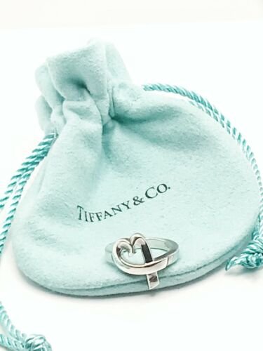 Tiffany & Co. Paloma Picasso SS 925 Loving Heart Ring Size 4.75 — DeWitt's  Diamond & Gold Exchange